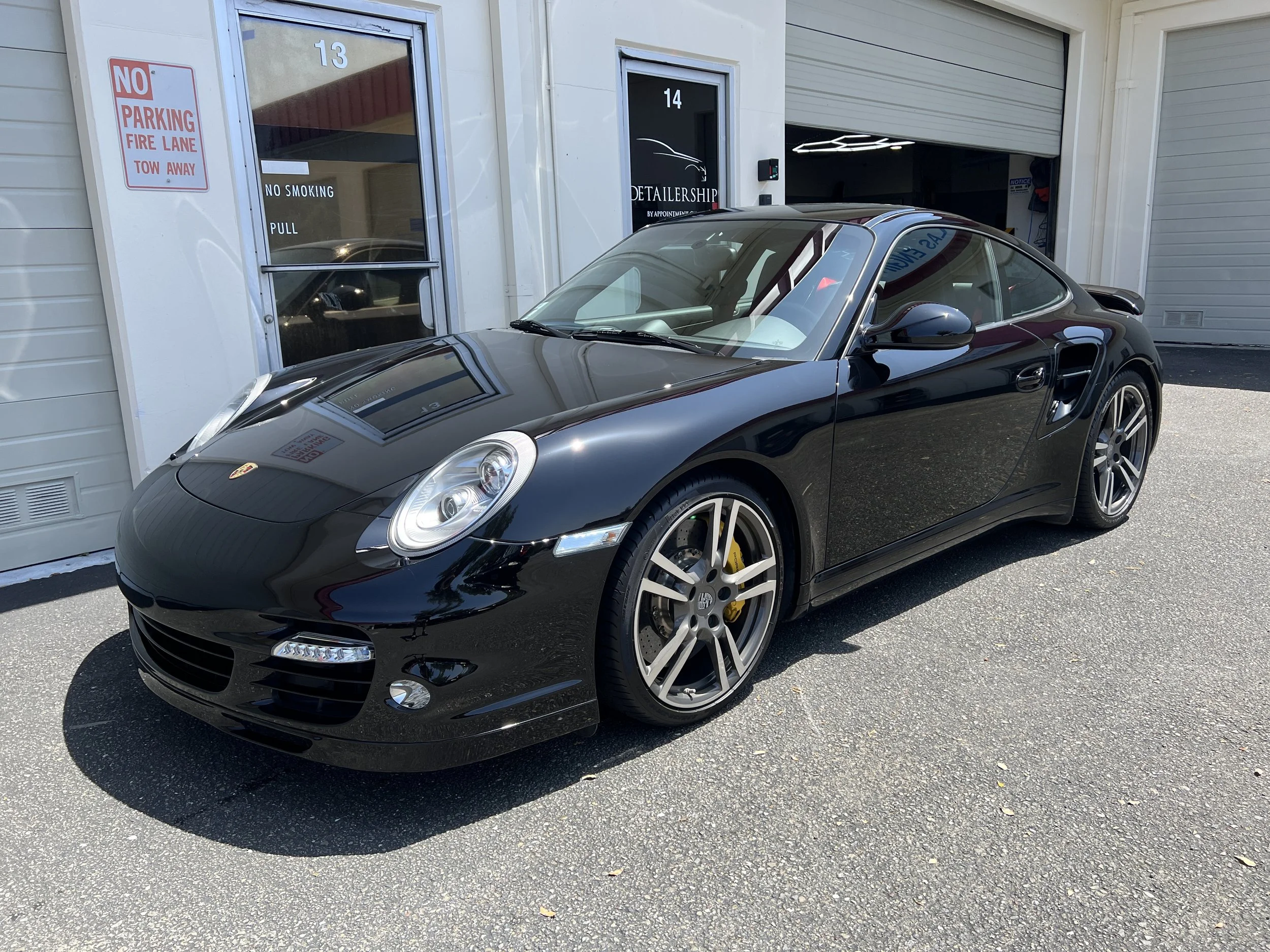 2013 Porsche 911 997.2 Turbo S (Black) — DETAILERSHIP™
